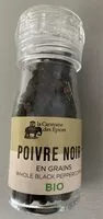 Mängden socker i BIO Poivre Noir en grains - Moulin