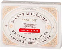 Mängden socker i Sprats fumés au bois de Hêtre Millésimés