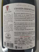 Mängden socker i CROZES-HERMITAGE