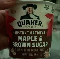 Mängden socker i Instant Oatmeal Maple & Brown Sugar