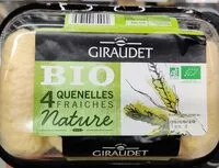 Mängden socker i Quenelles fraîches nature