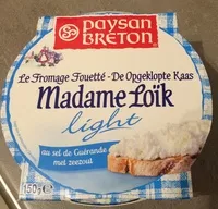Mängden socker i Madame Loïk Light