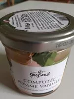 Mängden socker i Compotée pomme vanille