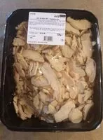 Mängden socker i Filet de poulet roti tranchetes 6 mm