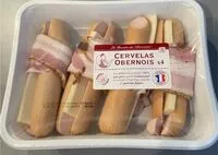 Mängden socker i Cervelas obernois