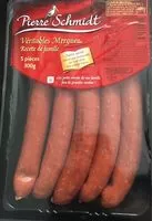 Mängden socker i Barquette merguez x5 pieces