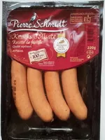 Mängden socker i Knacks d'Alsace 4 pièces