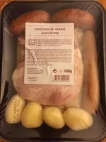 Mängden socker i Choucroute