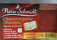 Mängden socker i Choucroute garnie Alsacienne