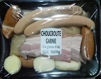 Mängden socker i Choucroute garnie à la graisse d'oie
