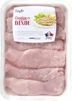 Mängden socker i Escalope de dinde
