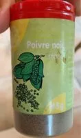 Mängden socker i Poivre noir moulu