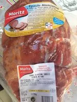 Mängden socker i Epaule alsacienne