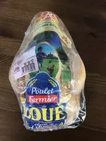 Mängden socker i Poulet fermier jaune