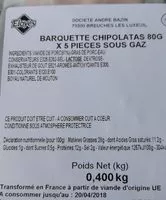 Mängden socker i Chipolatas