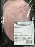 Mängden socker i Brq jambon cuit bazin