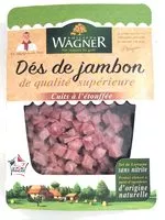 Mängden socker i Dès de jambon cuit supérieur