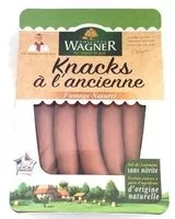 Mängden socker i Knacks a l’ancienne
