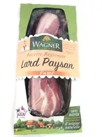 Mängden socker i Lard cru fumé Paysan