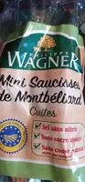 Mängden socker i Mini-Saucisses de Montbéliard IGP cuites