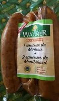 Mängden socker i Saucisses de Montbéliard