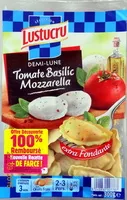 Mängden socker i Demi-lune - Tomate Basilic Mozzarella