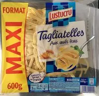 Mängden socker i Tagliatelle 600g