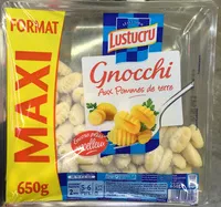 Mängden socker i Lustucru gnocchi 650g