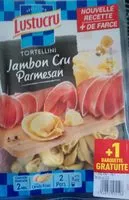 Mängden socker i Tortellini jambon cru parmesan