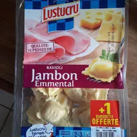 Mängden socker i Lustucru Jambon/Fromage ( lot 2 + 1 grat)