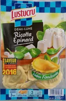 Mängden socker i Demi lune - Ricotta Épinard