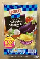 Mängden socker i Demi-Lune, Aubergine Mozzarella aux œufs frais