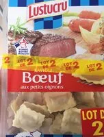 Mängden socker i Ravioli boeuf lustucru