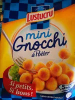 Mängden socker i Mini gnocchi a poeler 300g