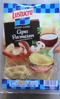 Mängden socker i Demi-Lune, Cèpes-Parmesan