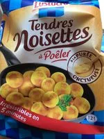 Mängden socker i Lustucru tendres noisettes a poeler nature