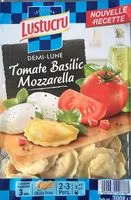 Mängden socker i Demi-lune tomate basilic mozzarella