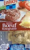 Mängden socker i Ravioli boeuf bolognaise