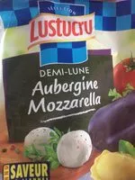 Mängden socker i Demi lune aubergine mozzarella