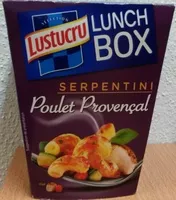 Mängden socker i Lunch Box Serpentini Poulet Provençal