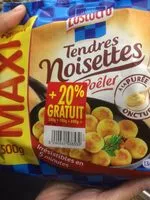 Mängden socker i Tendres noisettes à poêler