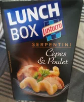Mängden socker i Serpentini Cèpes & Poulet, LunchBox