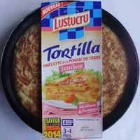 Mängden socker i Tortilla, Omelette à la Pomme de Terre, Jambon