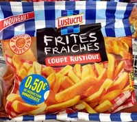 Mängden socker i Frites fraîches coupe Rustique