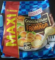 Mängden socker i Lustucru gnocchi a poeler extra fromage maxi 500g