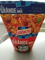 Mängden socker i Lustucru box serpentini bolo balls 360g