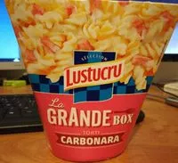 Mängden socker i Lustucru box serpentini carbonara 360g