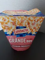 Mängden socker i Lustucru box serpentini jambon fromage 360g