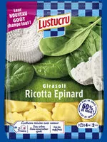 Mängden socker i Girasoli ricotta épinards