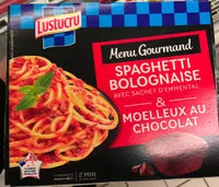Mängden socker i Menu Gourmand Spaghetti Bolognaise & Moelleux au Chocolat